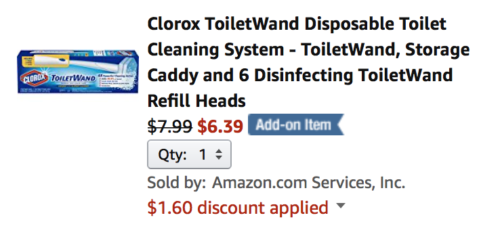 Best Coupon of Clorox ToiletWand Disposable Toilet Cleaning System