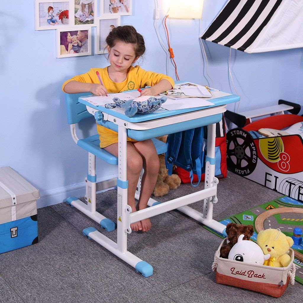 Best Coupon Of Ergonomic Adjustable Children S Desk And Chair Set